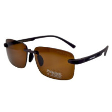 Мужской Polarized EA 25906P c3 коричневые (неломайки)