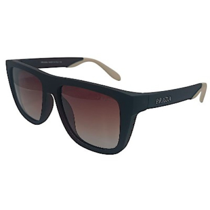 Мужской Polarized Pr 2104 c2 коричневые-матовые