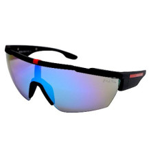 Чоловічий Polarized Pr 2161 с4 чорно-матові синє дзеркало