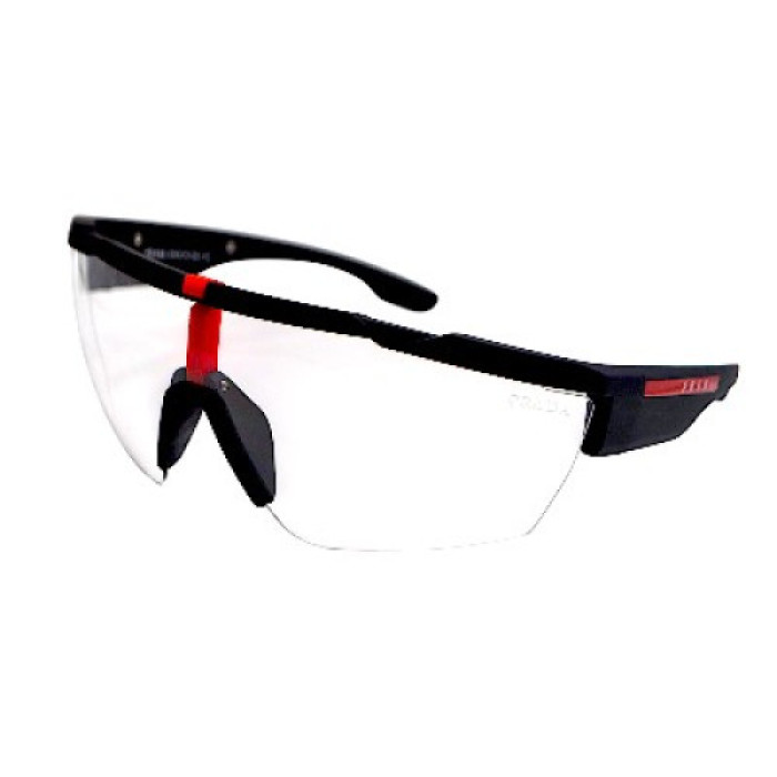 Мужской Polarized Pr 2161 с6 черные-матовые прозрачная линза