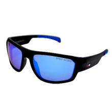 Чоловічий Polarized TH 1722 c4 чорне синє дзеркало