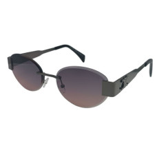 Жіночі сонцезахисні окуляри Cel 7002-2 с7 темна сталь сіро-рожеві