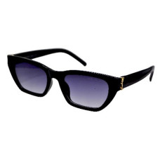 Жіночі сонцезахисні окуляри YSL slm127 c4 чорно-сірі
